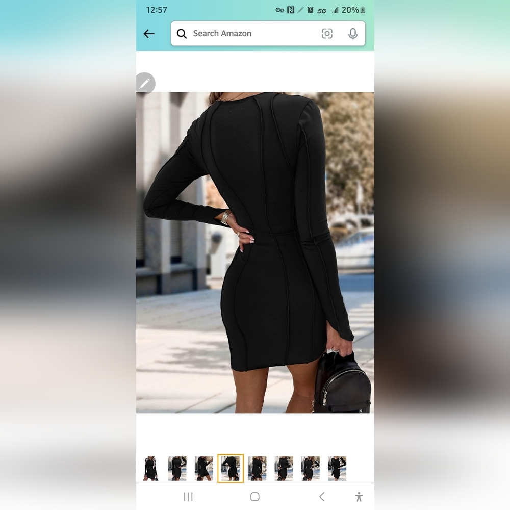 Black dress